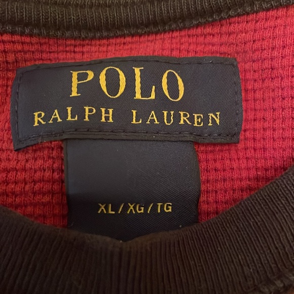 Polo Ralph Lauren Black Red Plaid Sweater XL Mens - Picture 5 of 6